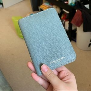 Authentic Marc Jacobs light blue passport holder